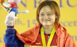 Cô gái “vàng” của cử tạ Việt Nam Nguyễn Thị Thiết được tặng một căn hộ chung cư trị giá 1 tỷ đồng