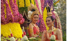 Lễ hội hoa rực rỡ tại Chiang Mai