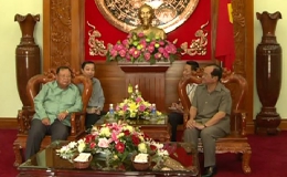 Đoàn đại biểu cấp cao Cộng hòa Dân chủ Nhân dân Lào thăm Tiền Giang