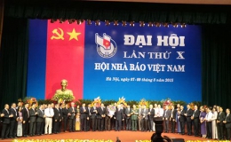 Đại hội đại biểu toàn quốc lần thứ X Hội Nhà báo Việt Nam thành công tốt đẹp