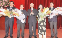 Tổng Bí thư Nguyễn Phú Trọng gặp mặt doanh nhân tiêu biểu TP Hồ Chí Minh