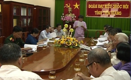 Đoàn đại biểu Quốc hội đơn vị tỉnh Tiền Giang lấy ý kiến Bộ luật tố tụng dân sự
