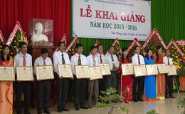 Trường Cao đẳng Nghề Tiền Giang khai giảng năm học 2015 – 2016
