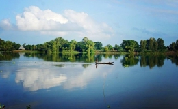 Búng Bình Thiên – hồ nước trời ban của An Giang