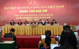 1.510 đại biểu tham dự Đại hội đại biểu toàn quốc lần thứ XII Đảng Cộng sản Việt Nam