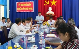 Phó Chủ tịch UBND tỉnh giải quyết khiếu nại tại huyện Tân Phú Đông