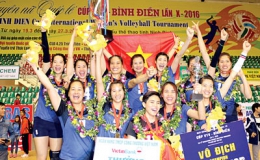 Chung kết giải bóng chuyền nữ quốc tế – Cúp VTV Bình Điền lần 10 năm 2016:  Đêm thăng hoa