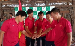 Tuyển quần vợt VN đánh bại Indonesia ở Davis Cup