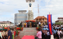 Đài tưởng niệm Quân tình nguyện Việt Nam ở Campuchia đã trùng tu xong