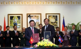 Mối quan hệ hữu nghị, hợp tác toàn diện Việt Nam – Campuchia tiếp tục được củng cố và phát triển