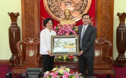 Tổng Lãnh sự Thái Lan tại TP. Hồ Chí Minh thăm Tiền Giang