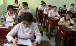 Kỳ thi tuyển sinh lớp 10 năm học 2017-2018 ở Tiền Giang diễn ra an toàn nghiêm túc