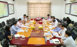 UBND Tiền Giang thăm và việc với Công ty TNHH  Phát triển Khu công nghiệp Long Giang.