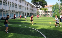 Chi đoàn Đài PT-TH Tiền Giang giao lưu bóng đá