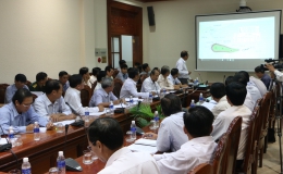 UBND tỉnh Tiền Giang họp khẩn ứng phó với bão Tembin
