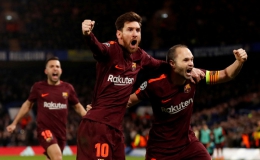 Messi lần đầu phá lưới Chelsea, Barcelona thoát hiểm