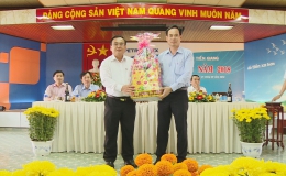 Lãnh đạo tỉnh Tiền Giang thăm và chúc Tết doanh nghiệp đầu năm mới