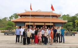 Liên chi hội Nhà báo Đài PT-TH Tiền Giang tổ chức về nguồn tại Bình Phước và Đắk Nông