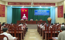 Ban chấp hành Đảng bộ tỉnh Tiền Giang sơ kết 6 tháng đầu năm