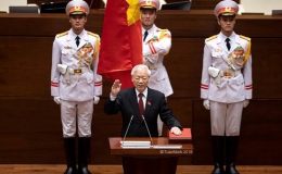 Tân Chủ tịch nước Nguyễn Phú Trọng: “Tôi xin thưa thật là vừa mừng, vừa lo“