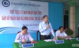 Lãnh đạo UBND tỉnh Tiền Giang gặp gỡ nhân dân về chỉ số PAPI