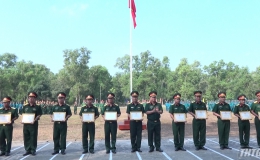 Bộ Chỉ huy Quân sự Tiền Giang ra quân huấn luyện năm 2019