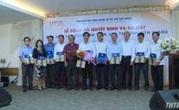Ra mắt Ban liên lạc cựu sinh viên kinh tế tỉnh Tiền Giang