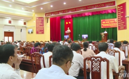 Tiền Giang tổ chức báo cáo nhanh kết quả hội nghị lần thứ 10, BCH Trung ương Đảng Khóa XII
