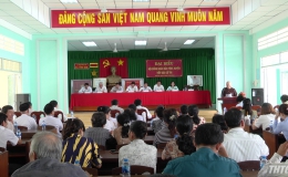 Đại biểu HĐND tỉnh Tiền Giang tiếp xúc cử tri huyện Châu Thành