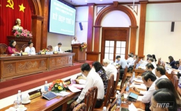 Phó Chủ tịch Quốc hội Uông Chu Lưu dự khai mạc kỳ họp lần thứ 9, HĐND tỉnh Tiền Giang