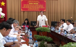 Tỉnh ủy Tiền Giang làm việc với lãnh đạo Trường Đại học Tiền Giang
