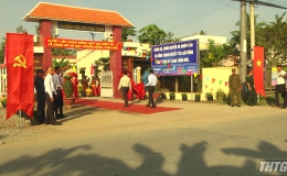 Xã Đồng Thạnh, huyện Gò Công Tây ra mắt xã nông thôn mới