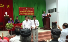 Bí thư Tỉnh ủy dự Ngày hội Đại đoàn kết toàn dân tộc xã Phước Thạnh