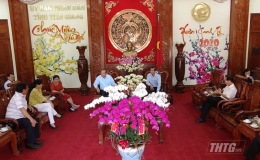 Phó Thủ tướng Trương Hòa Bình chúc Tết tại Tiền Giang