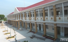 Nghiệm thu đưa vào sử dụng Trường THCS Võ Văn Dánh, huyện Gò Công Đông