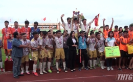 Thị xã Cai Lậy đoạt chức vô địch Giải vô địch bóng đá tỉnh Tiền Giang 2021