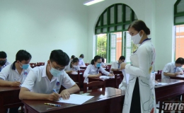 Khoảng 13.800 thí sinh Tiền Giang tham gia kỳ thi thử tốt nghiệp THPT