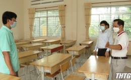 Địa phương đầu tiên của Tiền Giang cho học sinh đến trường học trực tiếp