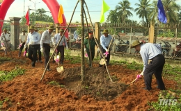 Tiền Giang phát động trồng cây nhân kỷ niệm sinh nhật Bác Hồ
