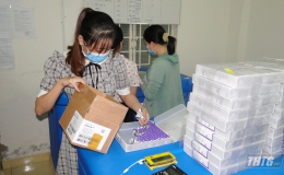 Tiền Giang tiếp nhận gần 90.000 liều vắc xin Covid-19