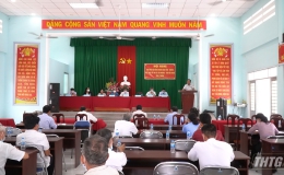 Chủ tịch HĐND tỉnh Tiền Giang tiếp xúc cử tri huyện Châu Thành