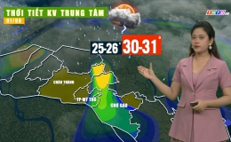 Thời tiết Tiền Giang 27.12.2023