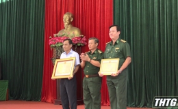 Chủ tịch Nước tặng thưởng Huân chương Bảo vệ Tổ quốc cho nguyên Chỉ huy trưởng Bộ đội Biên phòng Tiền Giang