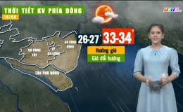 Thời tiết Tiền Giang 13.5.2024