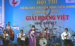 22  thí  sinh  vào  vòng  chung  kết Hội thi Tiếng hát Truyền hình Tiền Giang – Giải Hoàng Việt .