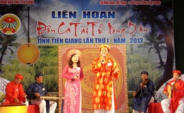 Trao 22 giải thưởng “Liên hoan Đờn ca tài tử nông dân tỉnh Tiền Giang lần thứ I-2012”