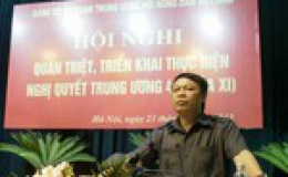 Hội Nông dân Việt Nam quán triệt, triển khai Nghị quyết Trung ương 4 (khóa XI)