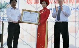 Vĩnh Long: Đón nhận bằng di tích LSVH cấp Quốc gia khu lưu niệm đồng chí Phạm Hùng