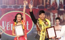 Phương Mai và Hữu Long: giải vàng siêu mẫu 2012