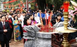 Tưng bừng lễ hội truyền thống kỷ niệm 1973 năm cuộc khởi nghĩa Hai Bà Trưng
